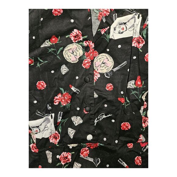 Torrid X Marilyn Monroe Midi Dress Women's 26 AOP Short Sleeve Retro Full Swing - Picture 8 of 11